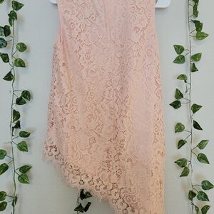 Pink Lace Top